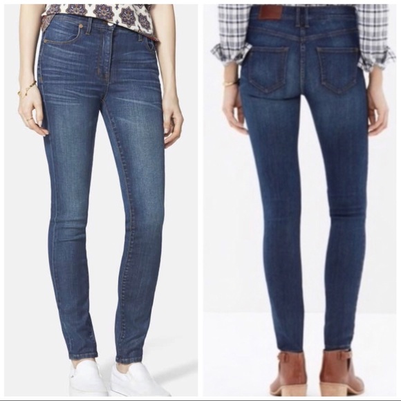 Madewell Denim - Madewell High Riser Skinny Jeans, 27